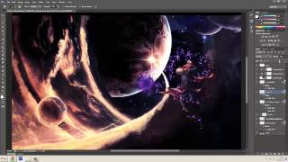 Malzahar the Void Stares "LoL Collection 2/3" | Photo-Manipulation (Photoshop CS6)