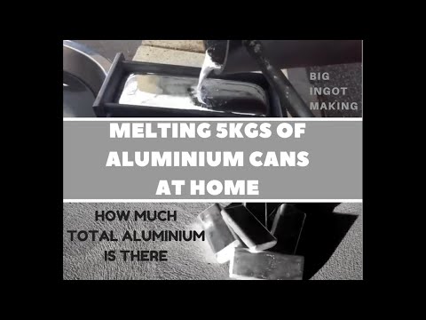 5KGS CAN MELT - IS IT WORTH IT - HOW MUCH ALUMINIUM IS IN 11 POUNDS OF CANS