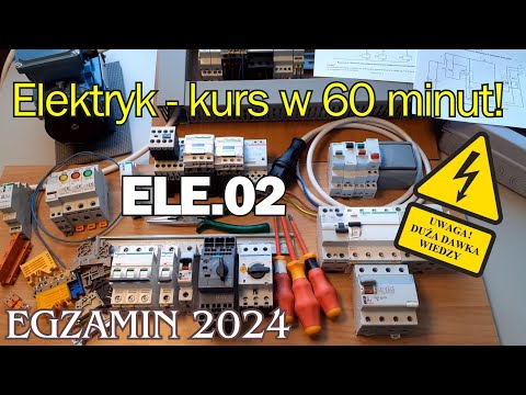 Egzamin elektryk - kurs przed egzaminem 2024, wprowadzenie do zadań jawnych (też elektromechanik)