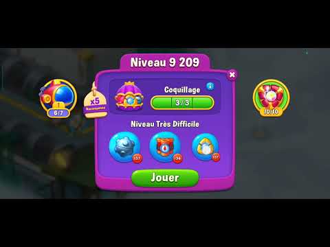Fishdom level 9201 to 9215 / niveau 9201 au 9215