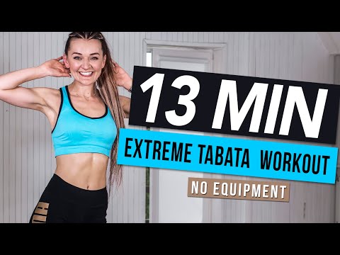13 MIN EXTREME TABATA WORKOUT | Monika Kolakowska