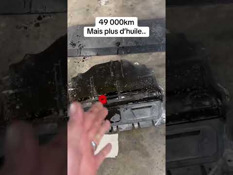49 000km mais plus d’huile 😳#probleme #fuite #mecanique #ra38 #labise