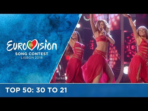 TOP 50: Most watched in 2017: 30 TO 21 - Eurovision Song Contest