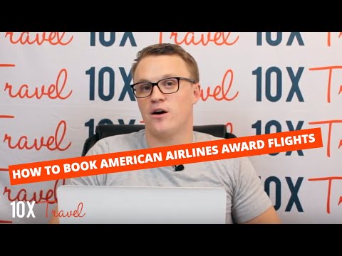 YouTube video about Booking American award flights to the Caribbean