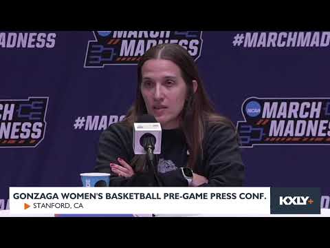 WATCH LIVE: Gonzaga women's pre-game press conference