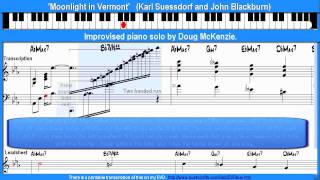 &#39;Moonlight In Vermont&#39; - solo piano lesson - The Whole Tone Scale