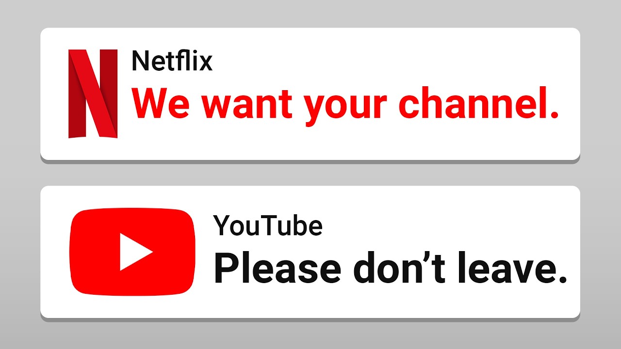 Netflix and YouTube are Fighting Over You