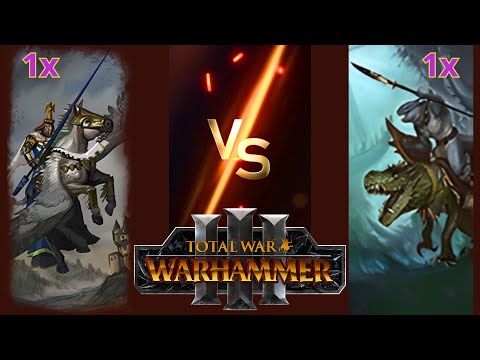 Can Blessed Cold One Spear Riders Beat Royal Pegasus Knights in Total War: Warhammer 3?