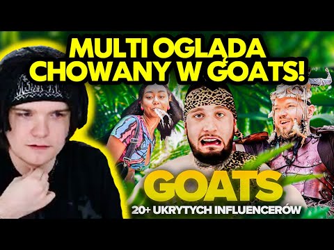 MULTI ogląda GOATS vs 20+ UKRYTYCH INFLUENCERÓW!