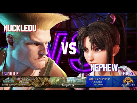 SF6 NuckleDu (Guile Classic) Vs NEPHEW (Mai Classic)