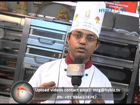 Christmas cake mixing ceremony, N. Srikanth , Faculty Chef, Culinary Academy - hybiz.tv