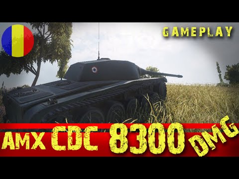 World of Tanks | Gameplay - AMX CDC - 8000+ DMG