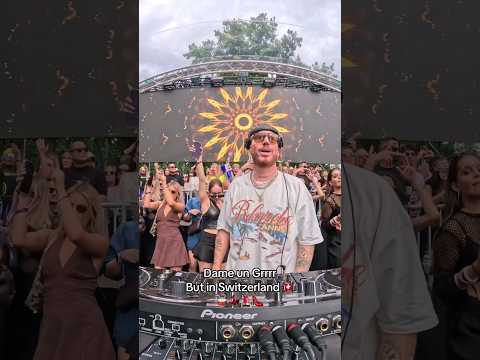 HUGEL in Switzerland 🇨🇭🔥 #hugel #switzerland #afrohouse #techno #technomusic #housemusic #rave