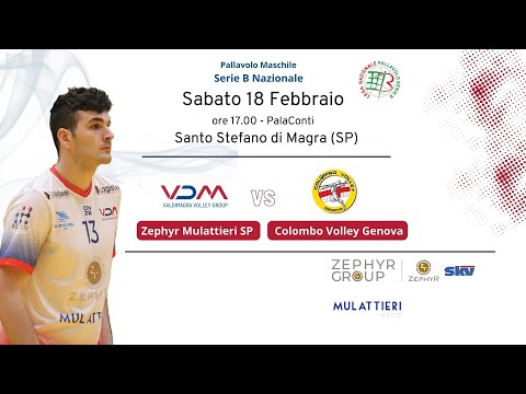 ZEPHYR MULATTIERI vs COLOMBO VOLLEY GENOVA