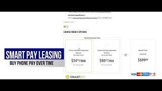SMARTPAY PHONE LEASE, NO CREDIT CHECK FINANCING