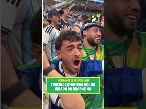 Vídeo: veja a festa da torcida da Argentina após virada sobre o Egito na Copa do Mundo 2026