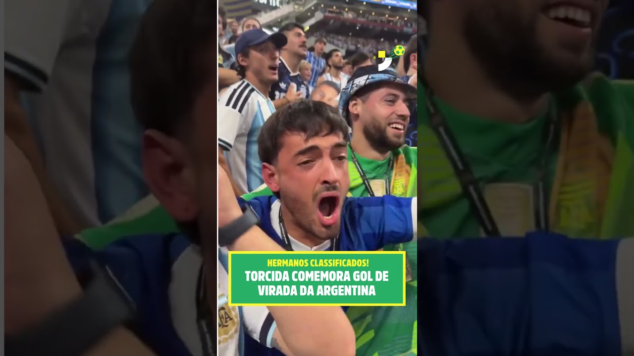 Imagem da notícia Vídeo: veja a festa da torcida da Argentina após virada sobre o Egito na Copa do Mundo 2026