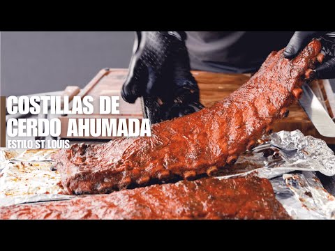 Cómo Hacer Costillas de Cerdo Ahumadas Estilo St. Louis | Receta Perfecta Paso a Paso