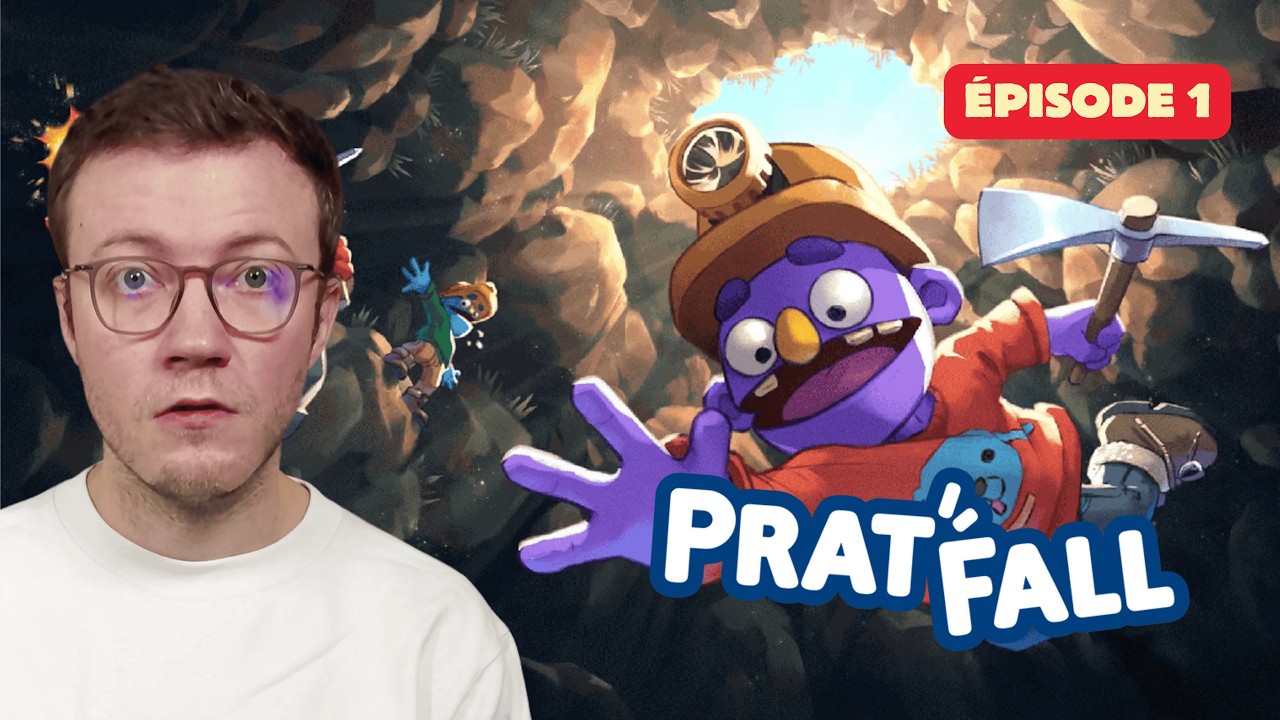 Pratfall — Pratfall : creuser pour récupérer notre chien ... sans mourir de chute ! EP1