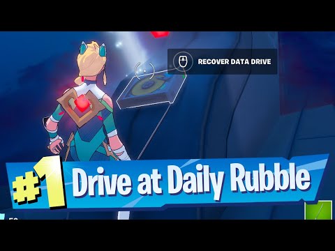 Recover a Data Drive from Daily Rubble Location - Fortnite