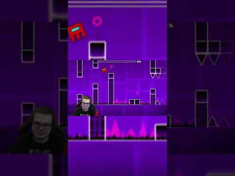 МОМЕНТЫ ИЗ "КАК Я ЭТО СДЕЛАЛ?! ЕЩЕ НЕМНОГО И Я БУДУ СТАВИТЬ РЕКОРДЫ (GEOMETRY DASH) #6" #shorts