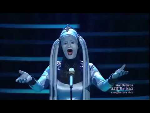 Amazing Ana Dežman (Znan obraz ima svoj glas): The Fifth Element (Peti element) - The Diva Dance
