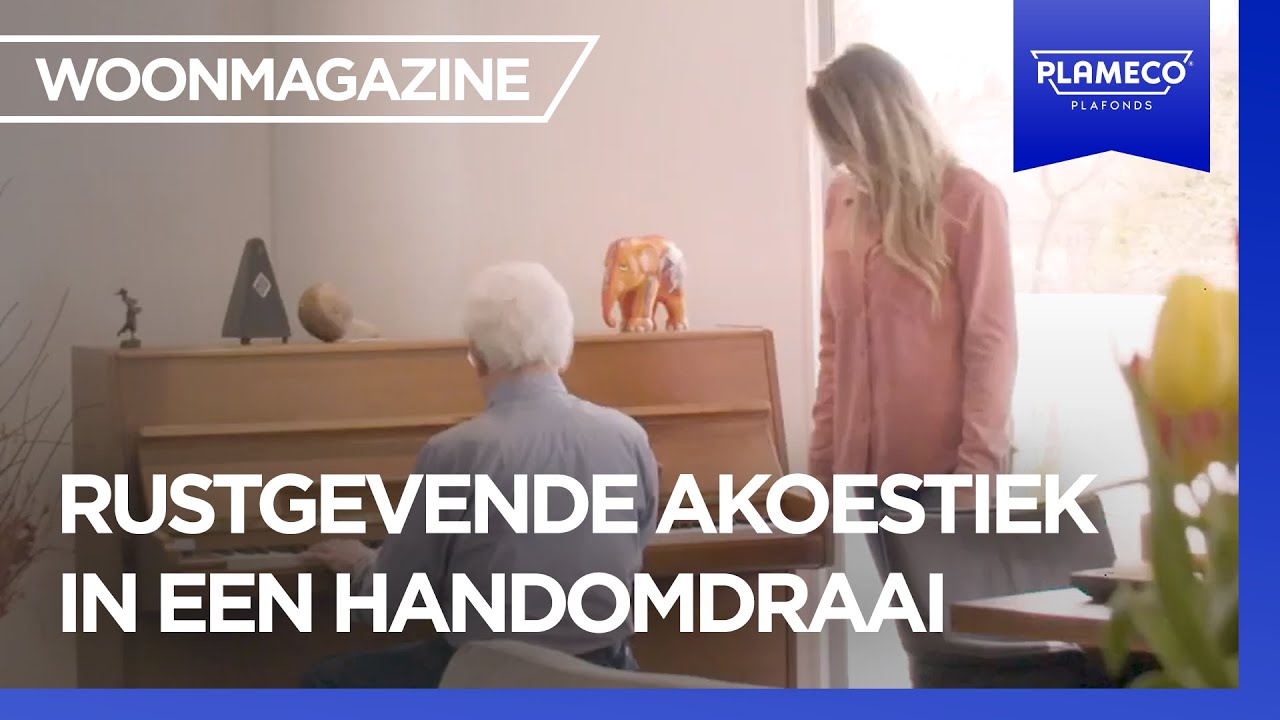 Verbeter de akoestiek, behoud je stijl