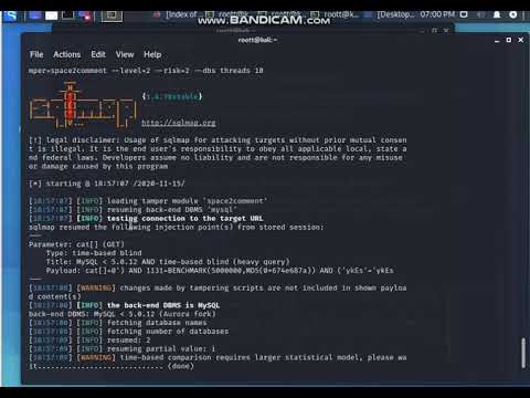 SQL injection on intel.com