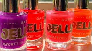 @BeautyGARDE Jelly Rocket Nail Fuel swatch and review