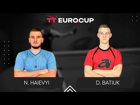 19:40 Nazarii Haievyi - Dmytro Batiuk 23.08.2025 TT Euro.Cup Ukraine Master. TABLE 4
