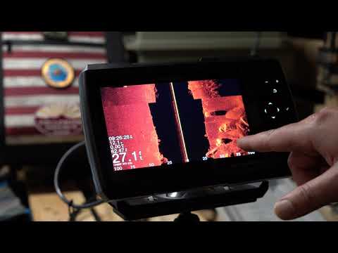 Garmin Striker Plus 7SV – SideVu-Tutorial