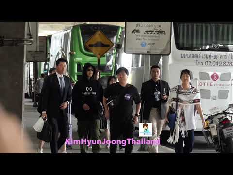 2019.10.05 Kim Hyun Joong arrived at Suvarnabhumi airport