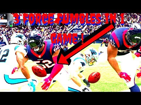 MADDEN 20 CAREER MODE MLB EP 4 - 3 FORCED FUMBLES IN 1 GAME *NO CLICKBAIT*