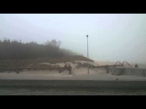 nadmorzem.com - Mgła na plaży w Rowach - kwiecień 2013