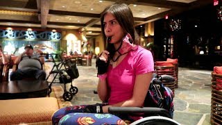 ♿ Practicing with SmartDrive & Dole Whips at Disney! 🍦 (12/3/17)
