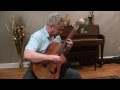 Keith Calmes plays Lagrima & talks new guitar by Luis Pilarte