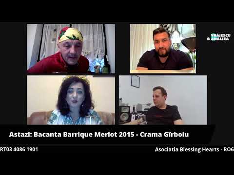 #Trecem criza cu Vrăjescu şi ANAliza - Crama Girboiu - Bacanta Barrique Merlot 2015