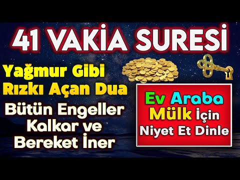 VAKIA SURESİ 41 DEFA DİNLE Dua Vakti