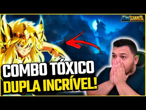 MUITO ROUBADO!!! COMBO QUE FAZ RAIVA! ELES JUNTOS SÃO MUITO TÓXICOS - SAINT SEIYA AWAKENING