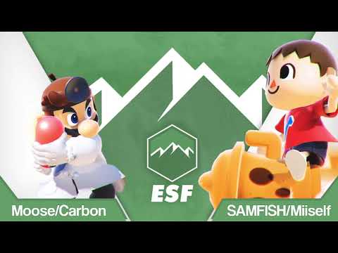 ESF #62 - Doubles Losers SF - MooseSauce/Carbon (Doc/Cloud) vs SAMFISH/Miiself (Fox/Villager)