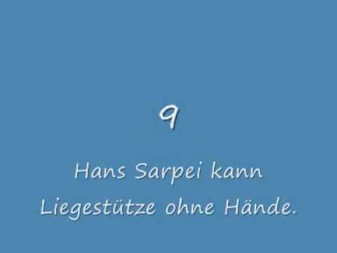 Die 20 besten Hans Sarpei Sprüche