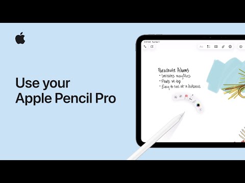 How to use your Apple Pencil Pro | Apple Support