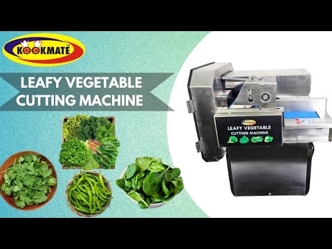 Green and Leafy Vegetable Cutter Machine