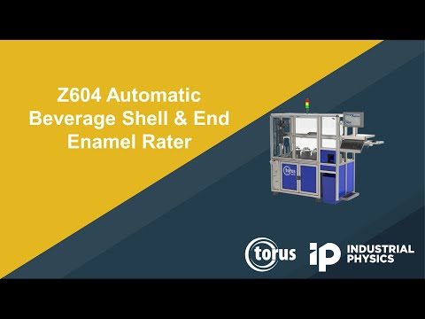 Video do Avaliador Automático de Esmalte para Shells e Tampas de Bebidas Z604