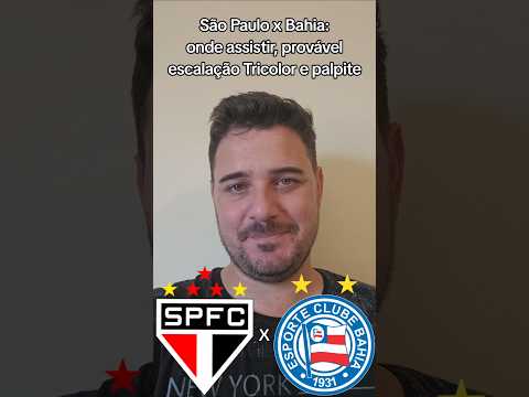 São Paulo e Bahia jogam em Bragança Paulista (SP) neste domingo, 16h, pelo Brasileirão #SeleçãoSPFC