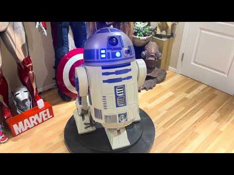 Star Wars 3.5 ft. Animated LED R2-D2 Home Depot unboxing review