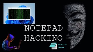 NOTEPAD - HACKING | PRANK