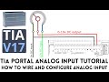 Siemens S7 1200 PLC Analog Input Tutorial