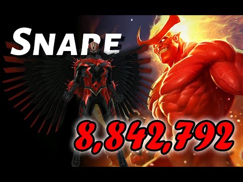 Red Black Bolt: 8,842,792 - Snare ABL｜How does he scream without opening his month?