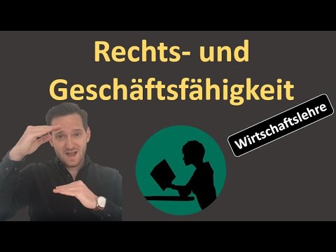 Rechts- und Geschäftsfähigkeit